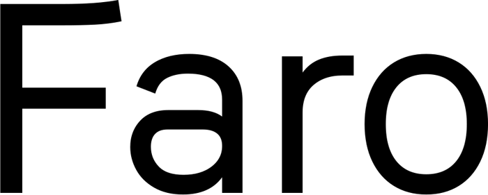 Faro font preview