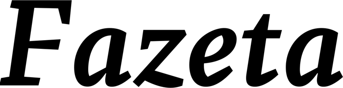 Fazeta font preview