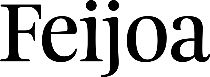 Feijoa font preview