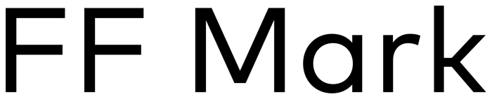 FF Mark font preview