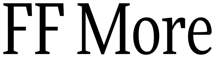 FF More font preview