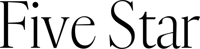 Five Star font preview