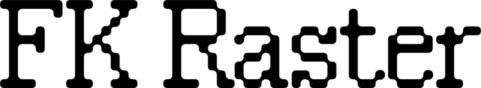 FK Raster font preview