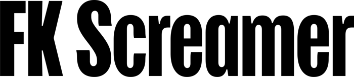 FK Screamer font preview