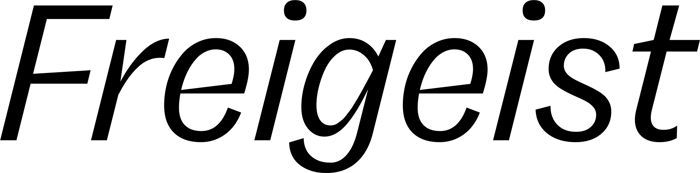 Freigeist font preview