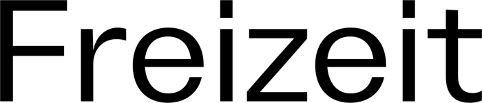 Freizeit font preview