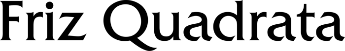 Friz Quadrata font preview