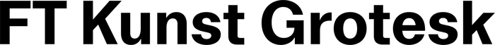 FT Kunst Grotesk font preview