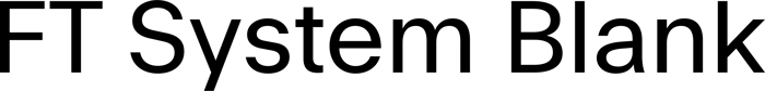 FT System Blank font preview