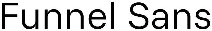 Funnel Sans font preview