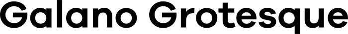 Galano Grotesque font preview