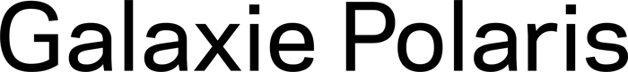 Galaxie Polaris font preview