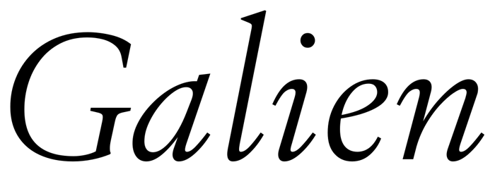 Galien font preview