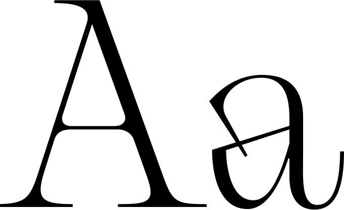 Gallique font preview