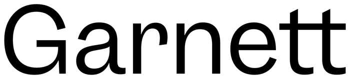 Garnett font preview