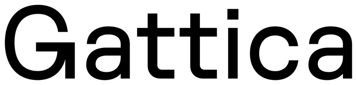 Gattica font preview