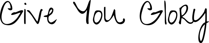 Give You Glory font preview