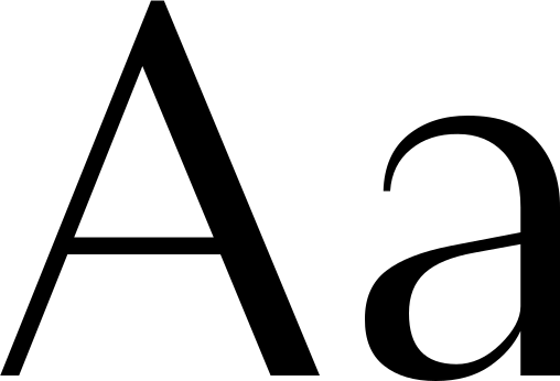 Granville font preview