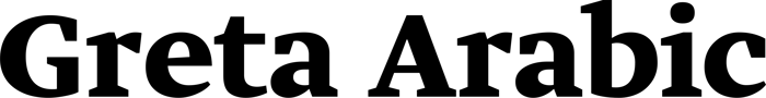 Greta Arabic font preview