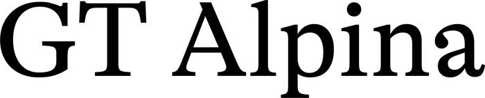 GT Alpina font preview