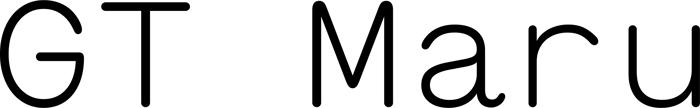 GT Maru font preview