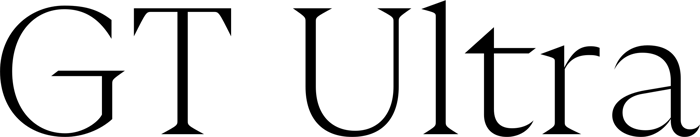 GT Ultra font preview