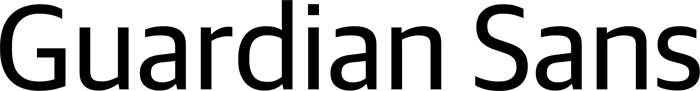 Guardian Sans font preview