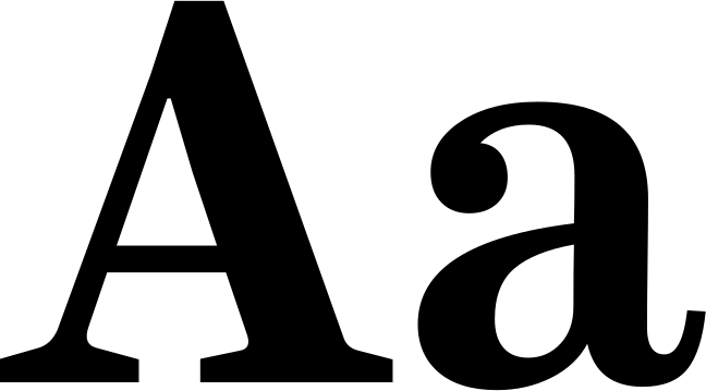 Harriet font preview