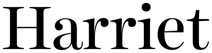 Harriet font preview