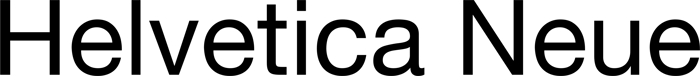 Helvetica Neue font preview