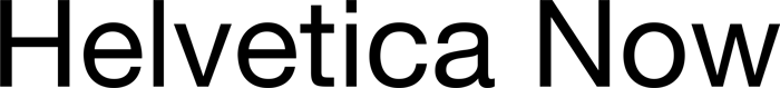 Helvetica Now font preview
