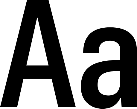 Hill font preview