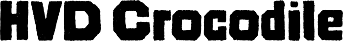 HVD Crocodile font preview