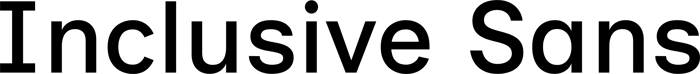 Inclusive Sans font preview