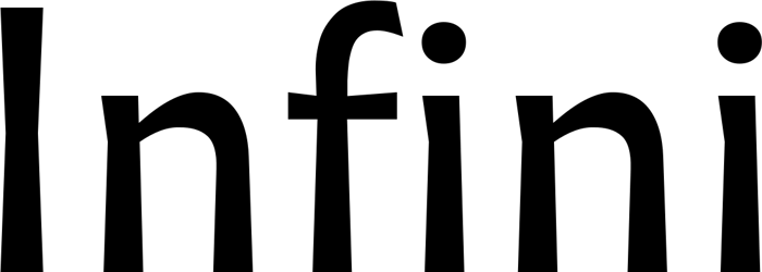 Infini font preview