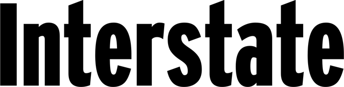 Interstate font preview