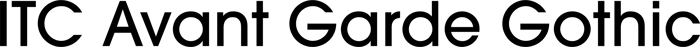 ITC Avant Garde Gothic font preview