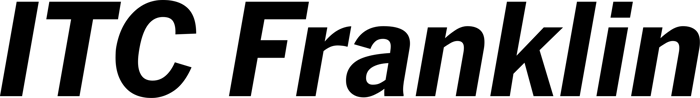 ITC Franklin font preview