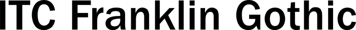 ITC Franklin Gothic font preview