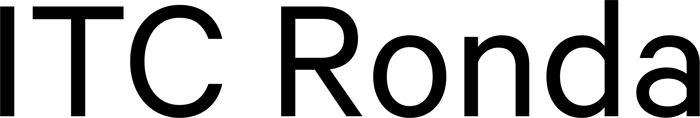 ITC Ronda font preview