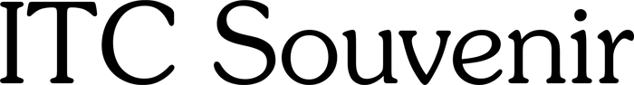 ITC Souvenir font preview