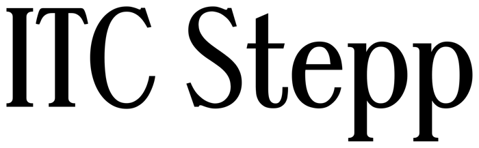ITC Stepp font preview