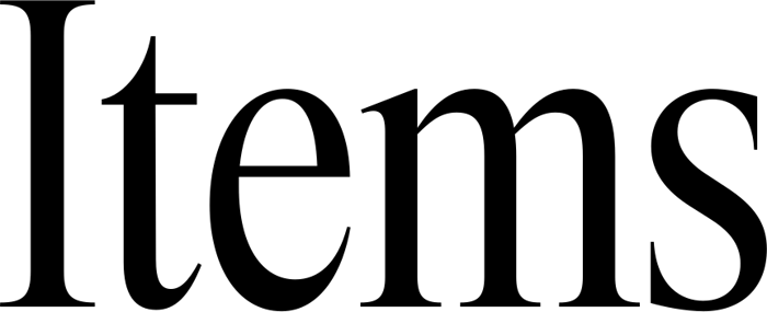 Items font preview
