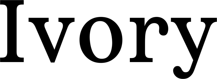Ivory font preview