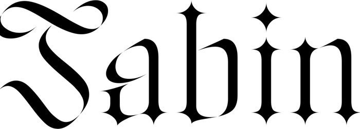 Jabin font preview