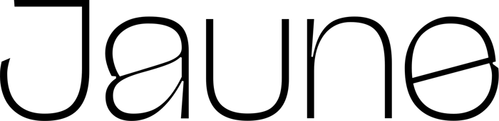 Jaune font preview