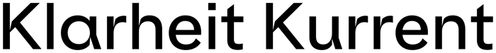 Klarheit Kurrent font preview