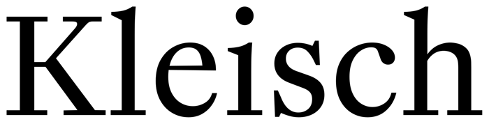 Kleisch font preview