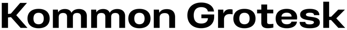 Kommon Grotesk font preview