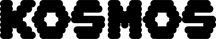 Kosmos font preview